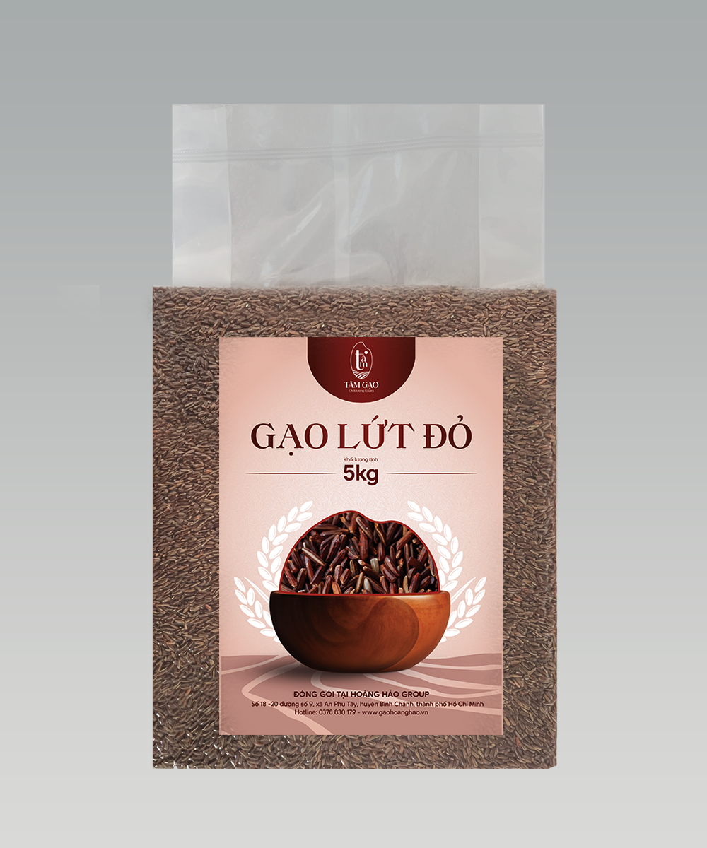 Gạo Lứt Đỏ Tâm Gạo - Túi 5kg - Hình ảnh 2