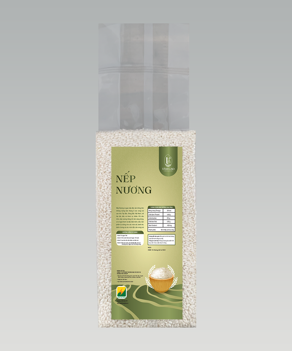 Nếp Nương Tâm Gạo - Túi 1kg - Hình ảnh 3