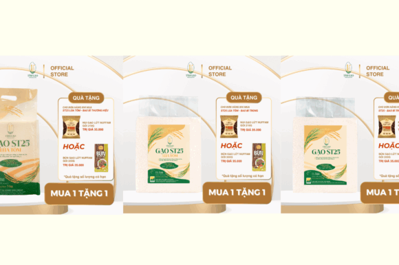 Chương trình khuyến mãi “Mua 1 tặng 1” tháng 6/2025 – Tâm Gạo