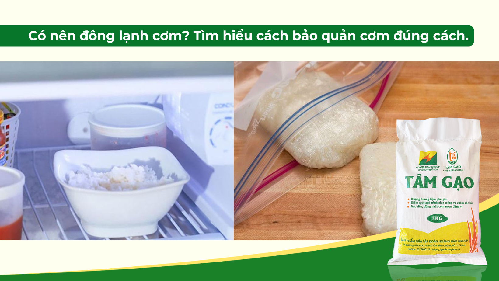 Có nên đông lạnh cơm không? Tìm hiểu cách bảo quản cơm đúng cách.