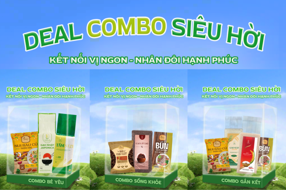 Chương trình ưu đãi “Bộ 3 Combo dinh dưỡng cho gia đình” – Tháng 8/2025