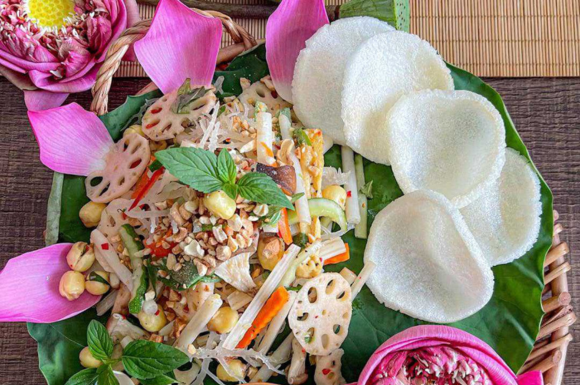 Gỏi ngó sen chay