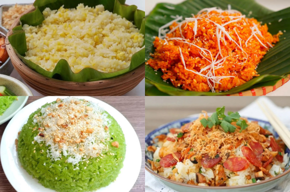 Một số biến tấu món xôi ngon