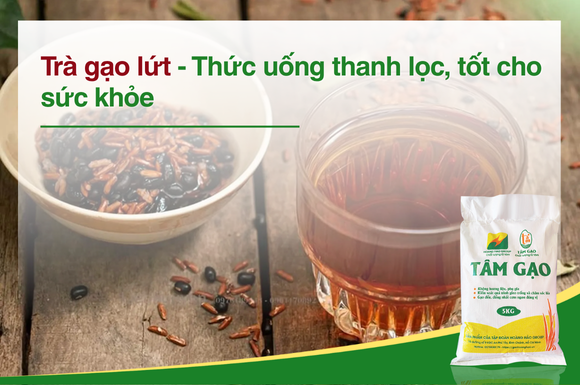 Trà gạo lứt – Thức uống thanh lọc, tốt cho sức khỏe