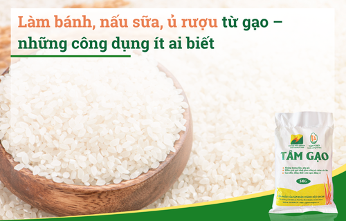 Gạo làm bánh, nấu sữa, ủ rượu – những công dụng ít ai biết