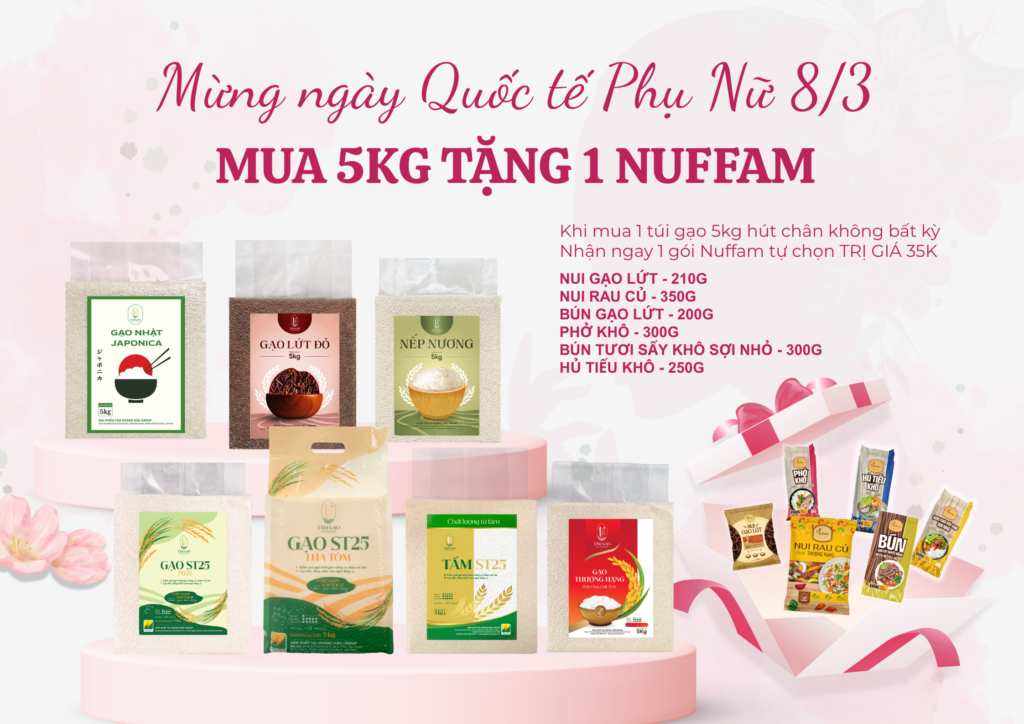 Ưu đãi khuyến mãi nhân ngày Quốc tế Phụ nữ 8/3