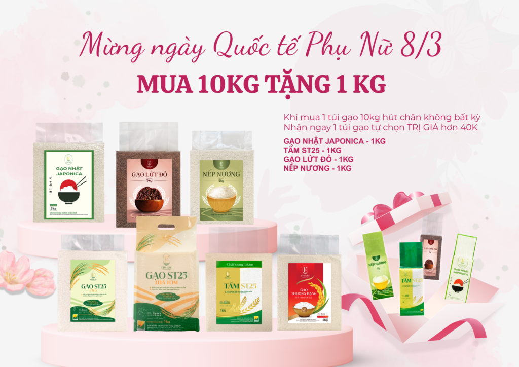 Ưu đãi khuyến mãi nhân ngày Quốc tế Phụ nữ 8/3