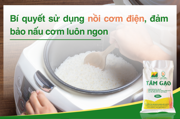 Bí quyết sử dụng nồi cơm điện, đảm bảo nấu cơm luôn ngon