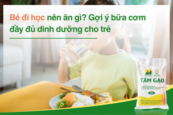 Bé đi học nên ăn gì? Gợi ý bữa cơm đầy đủ dinh dưỡng cho trẻ